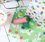 Wrapping Paper | 2-Sided Eco | Boughs/Twinkle Confetti