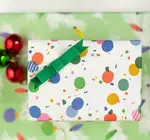 Wrapping Paper | 2-Sided Eco | Boughs/Twinkle Confetti