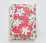Wrapping Paper | 2-Sided Eco | Poinsettia/Painterly