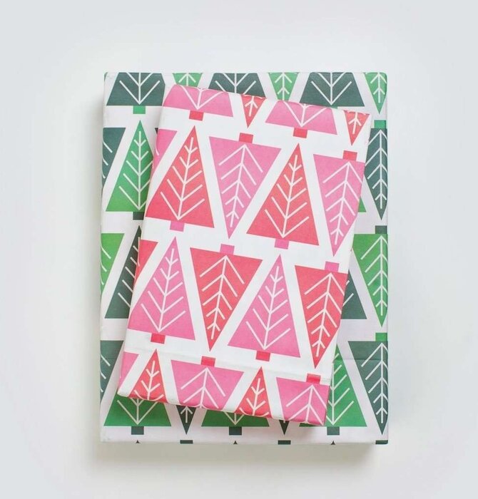 Wrapping Paper | 2-Sided Eco | Tannenbaum