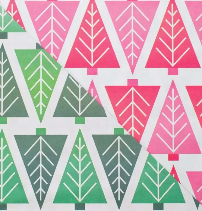 Wrapping Paper | 2-Sided Eco | Tannenbaum