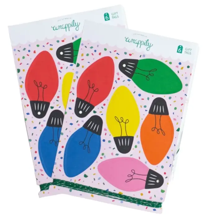 Gift Tags | Pop-Out | Christmas Lights