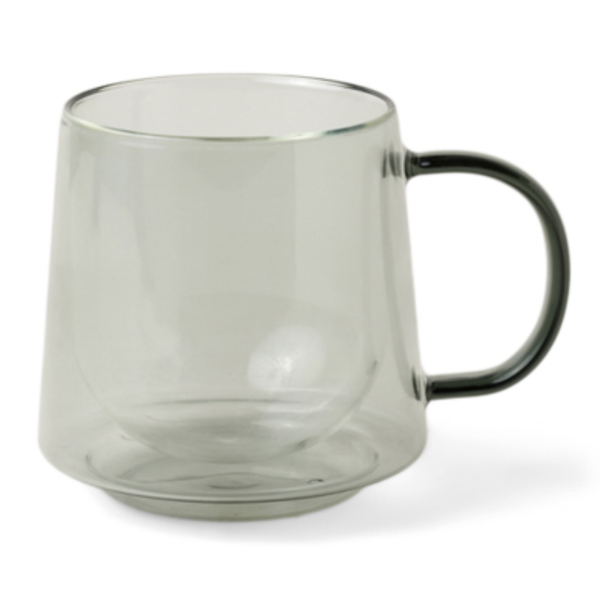 Kaffe 3oz Double-Wall Borosilicate Glass Cups - Set of 2