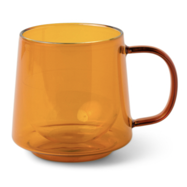 Arshen Double Wall Glass Coffee or Tea Mug