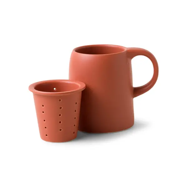 Good Citizen Coffee Co. Tea Infuser Mug | Ceramic 2-in-1