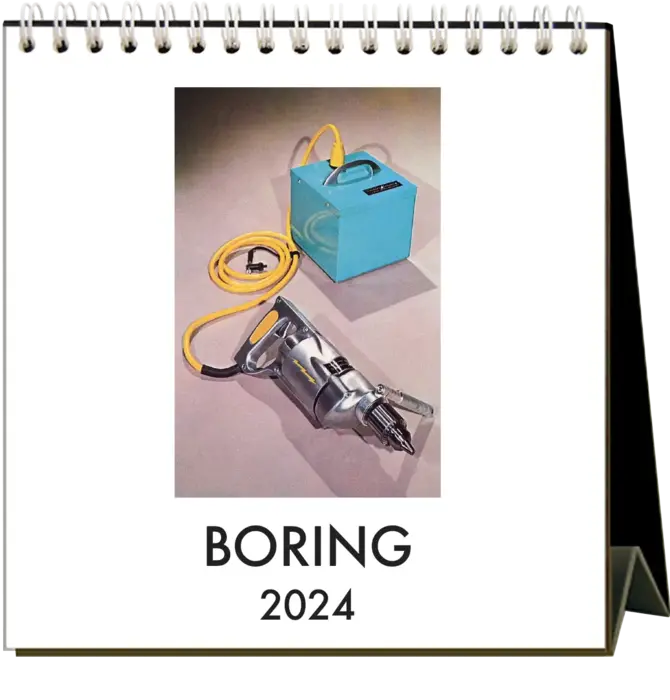 Desk Calendar | 2024 Boring