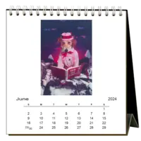 Found Image Desk Calendar | 2024 Dog Crazy