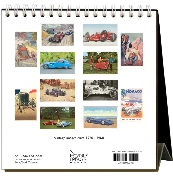 Desk Calendar | 2024 Sports Cars