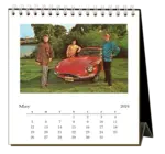 Desk Calendar | 2024 Sports Cars