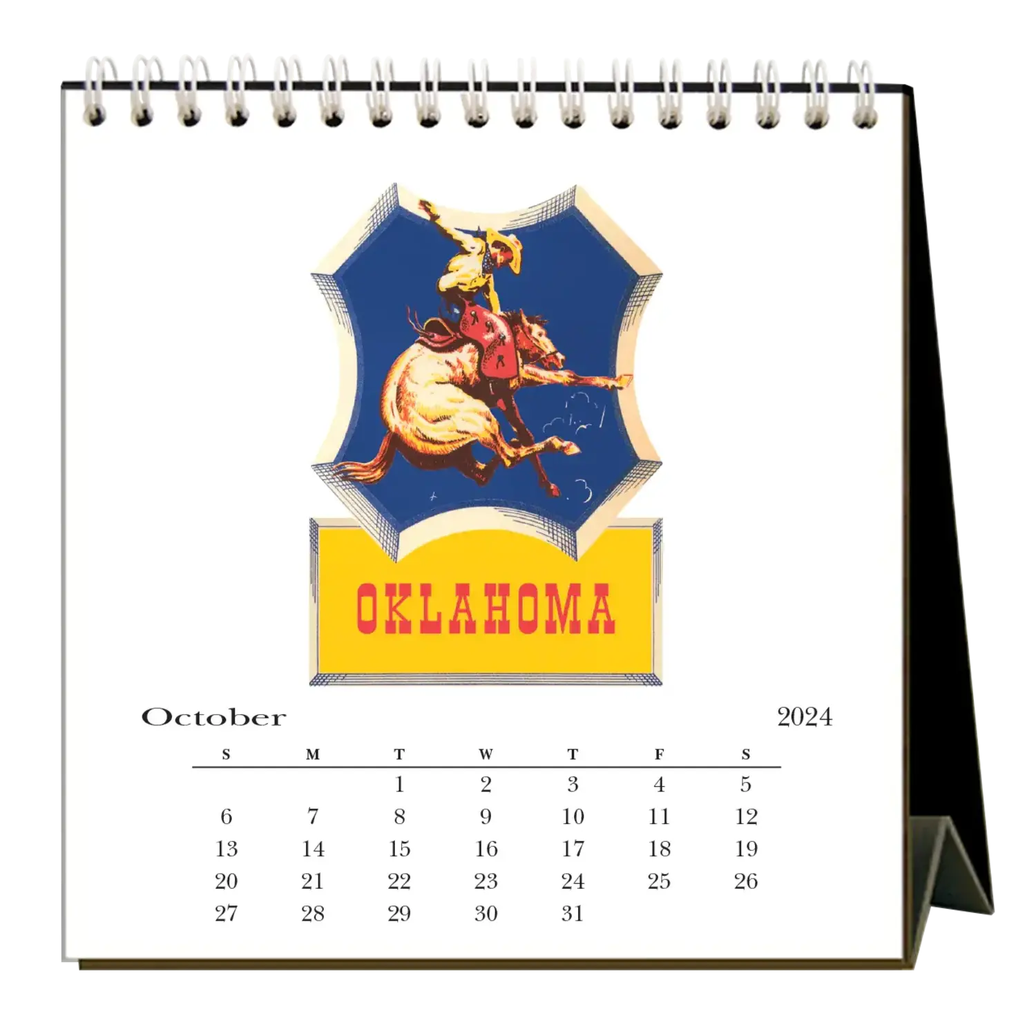 Desk Calendar 2024 Oklahoma PLENTY Mercantile & Event Venue