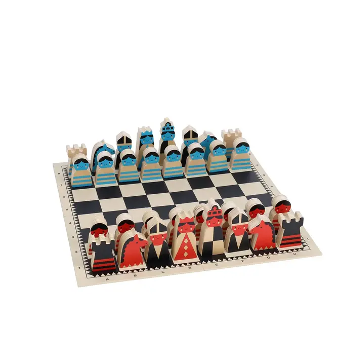 Game | Wooden Chess Set | On the Move