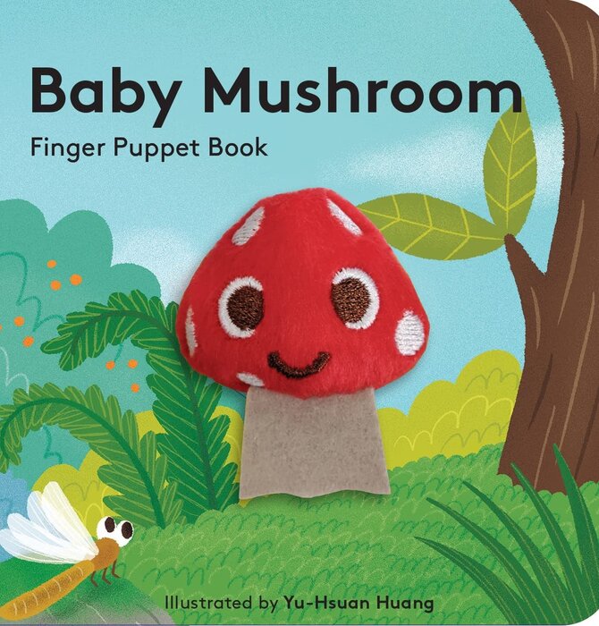 Board Book | Finger Puppet | Baby Mushroom