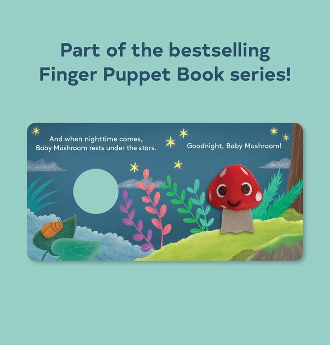 Board Book | Finger Puppet | Baby Mushroom