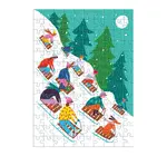 Puzzle Ornament | 130-Piece | Winter Sledding
