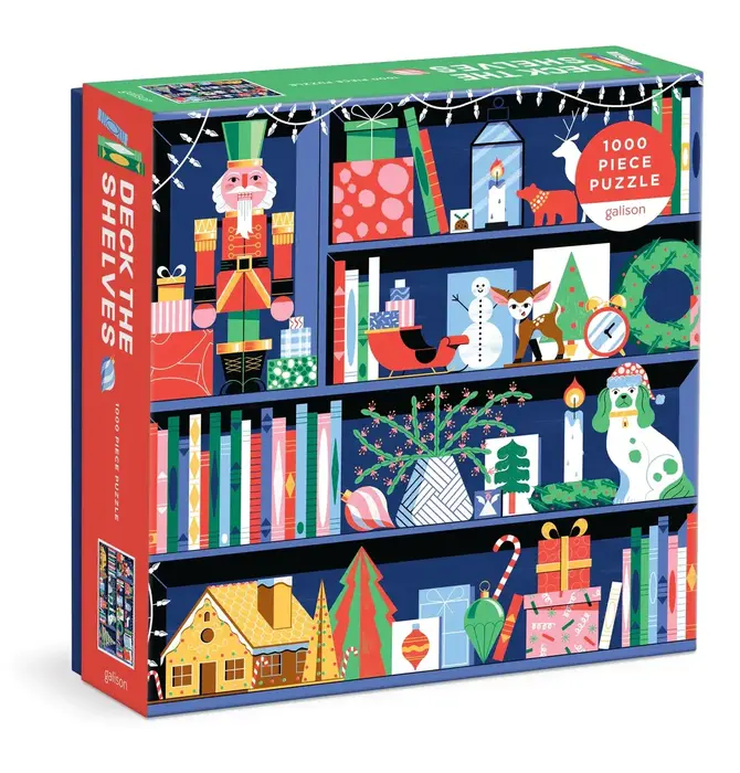 Puzzle | 1000-Piece | Deck the Shelves