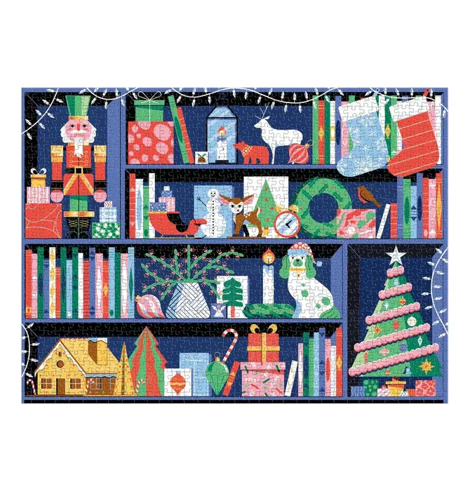 Puzzle | 1000-Piece | Deck the Shelves