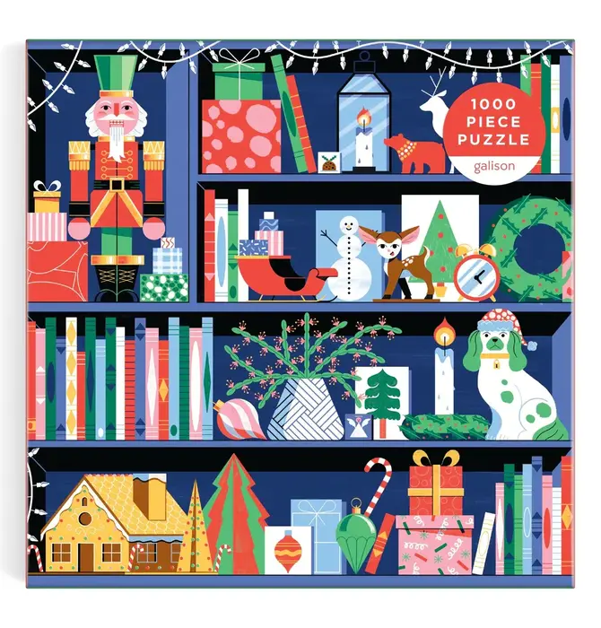 Puzzle | 1000-Piece | Deck the Shelves