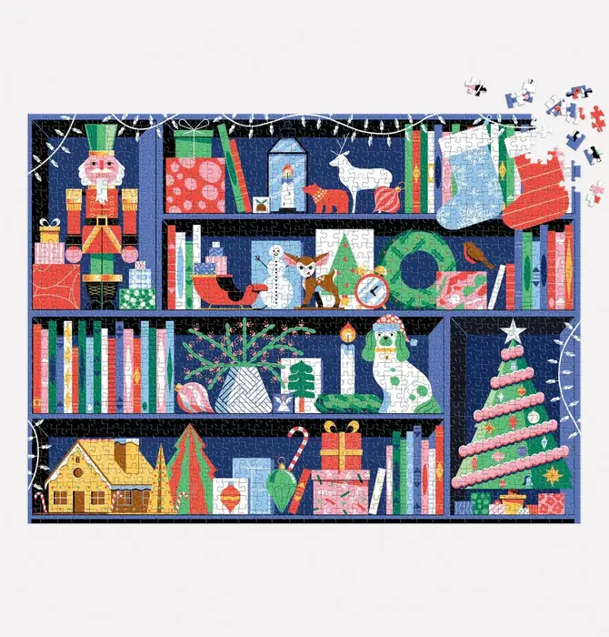 Puzzle | 1000-Piece | Deck the Shelves