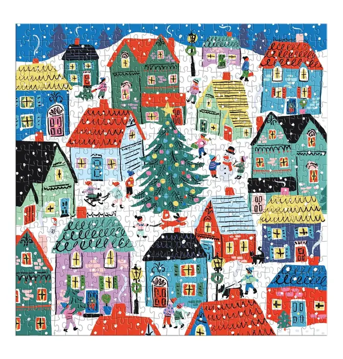 Puzzle | 500-Piece | Christmas in the Village