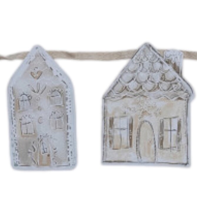 Garland | Paper Houses | 72" Bunting