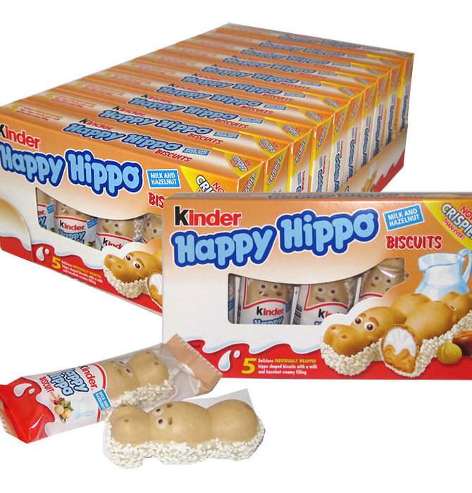 Candy | Happy Hippo Biscuits | Hazelnut