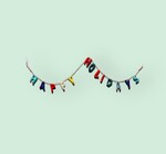 Garland | Felt Happy Holidays | Multi