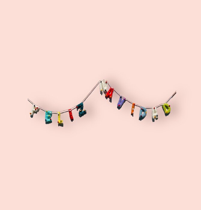 Garland | Felt Feliz Navidad | Multi
