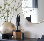 Glass Candle Vase
