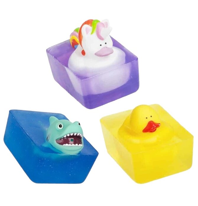 Soap Bar + Rubber Toy