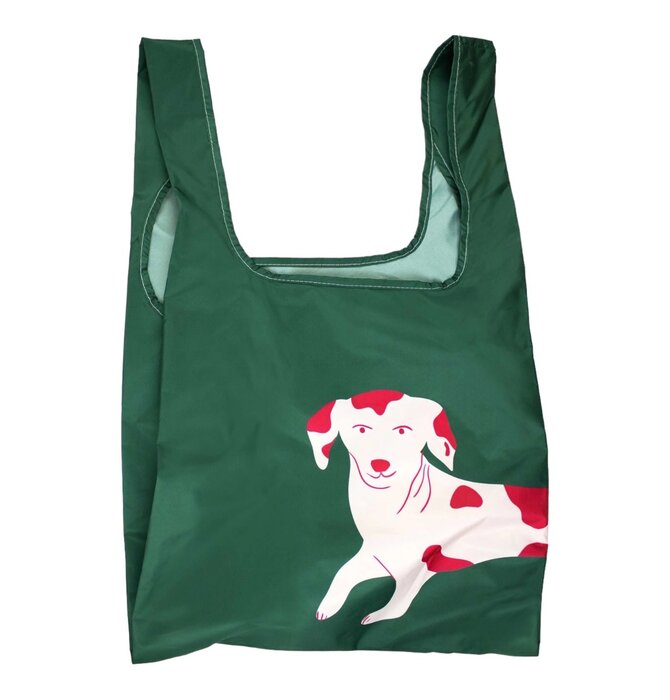 Bag | Dog Print | Pink/Green