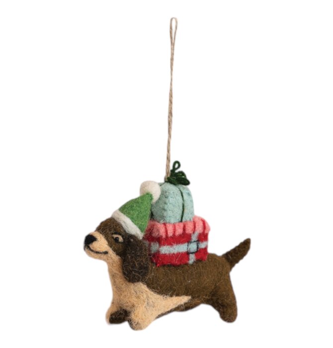 Ornament | Felt Dog