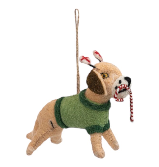 Ornament | Felt Dog