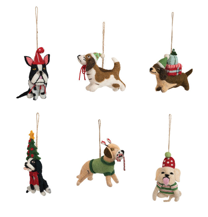 Ornament | Felt Dog
