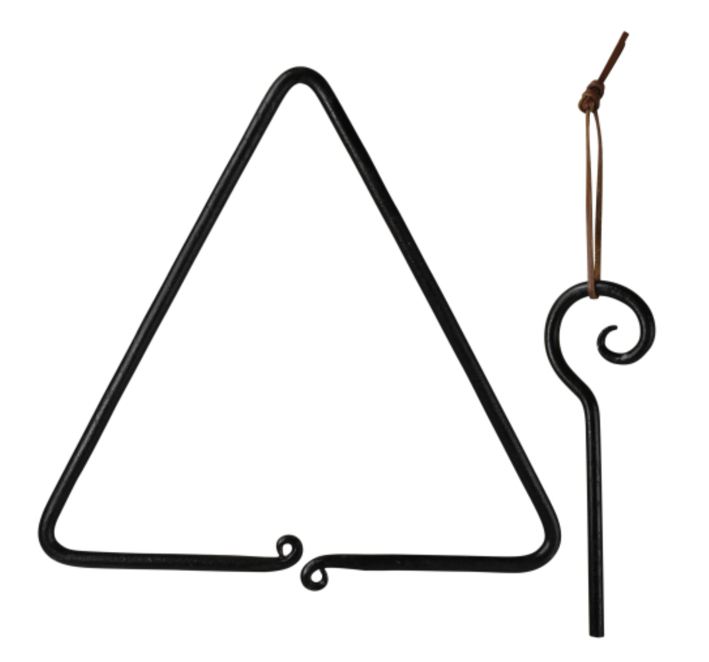 Triangle Dinner Bell Iron PLENTY Mercantile & Event Venue