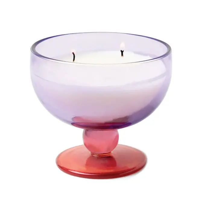 Candle | "Aura" | Glass Goblet
