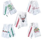 Embroidered Dishcloth | Christmas