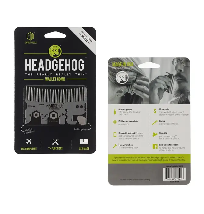 x-Wallet Comb + Multi-Tool | Headgehog