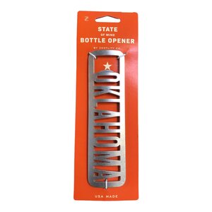Zootility Tools Bottle Opener | Aluminum | Oklahoma