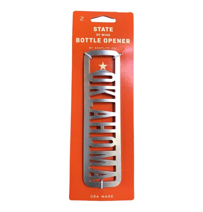 Bottle Opener | Aluminum | Oklahoma