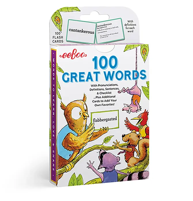 Flash Cards | 100 Great Words