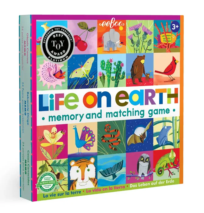 Game | Memory + Matching | Life on Earth