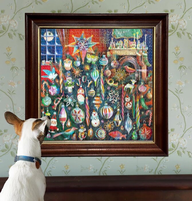 Puzzle | 1000-Piece | Holiday Ornaments