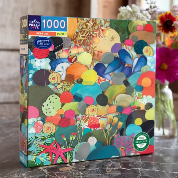 EEBOO Puzzle | 1000-Piece | Pebbles