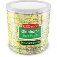 Geotoys Magnetic Puzzle | Oklahoma State