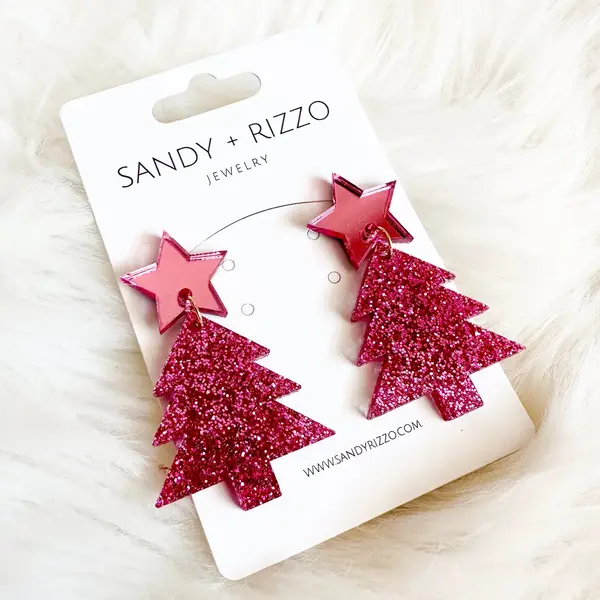 Sandy + Rizzo Earrings | Christmas Tree