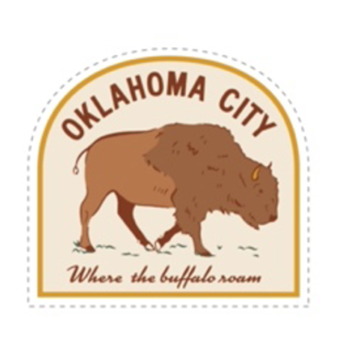 Sticker | Oklahoma City | Where The Buffalo Roam