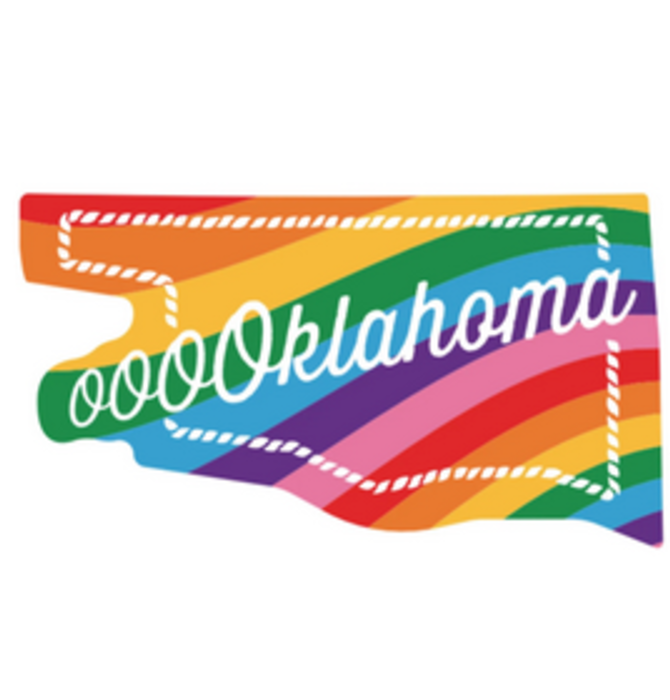 Sticker | Oklahoma | Rope Rainbow