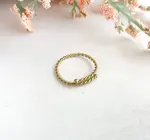 Ring | Twisted Stacking | Gold