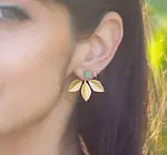 Earrings | Jackets | Botanical | Aventurine