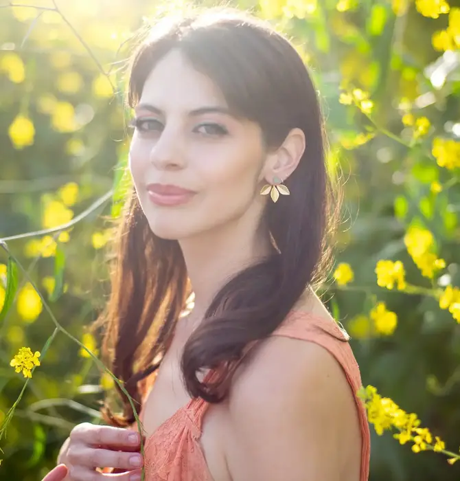 Earrings | Jackets | Botanical | Aventurine